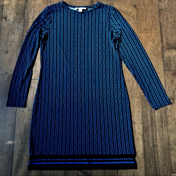 Michael by Michael Kors Print Matte Jersey Dress M - Picture 3 of 7